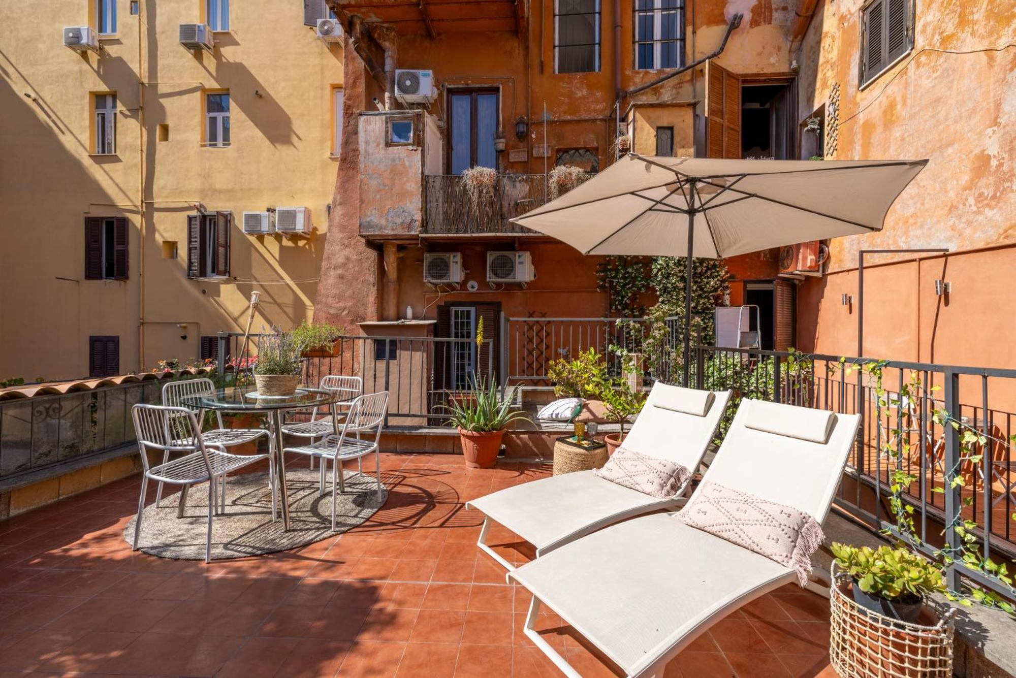 Ferienwohnung Domus Fori Imperiali Rom Exterior foto