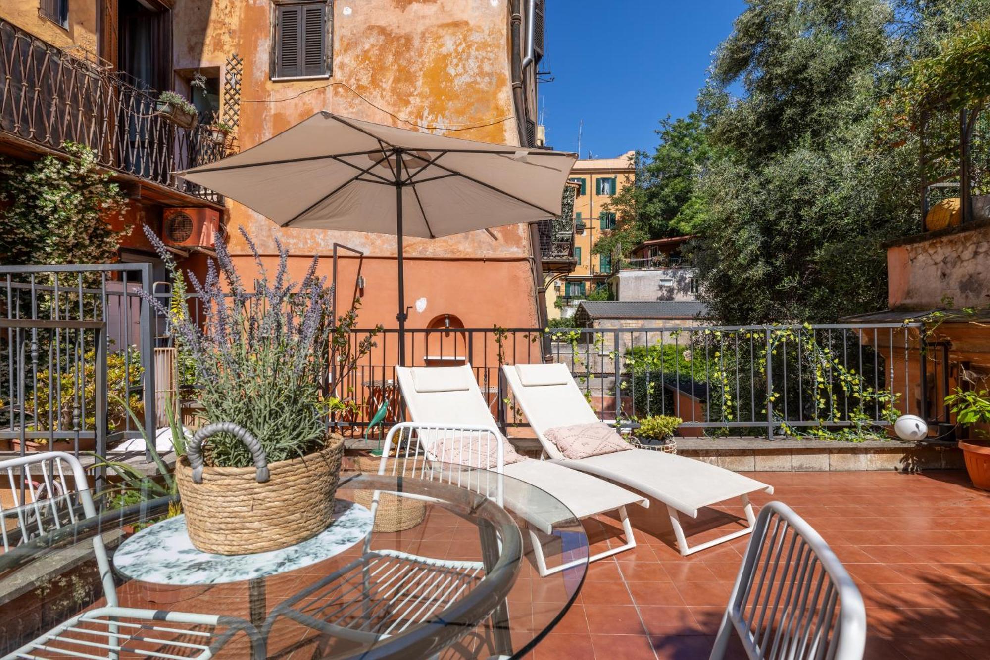 Ferienwohnung Domus Fori Imperiali Rom Exterior foto